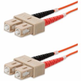 SC M/M PATCH CBL 2M ORANGE OM4 RISER FIBER