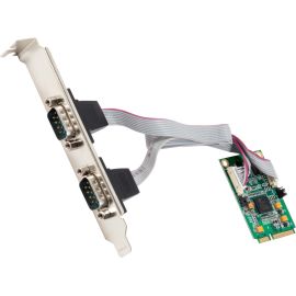 2 PORT SERIAL DB9 MINI PCI-E CONTROLLER CARD
