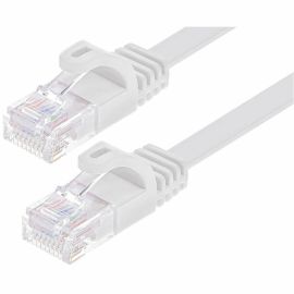 CAT6 PATCH CABLE FLAT DESIGN_7FT WHITE