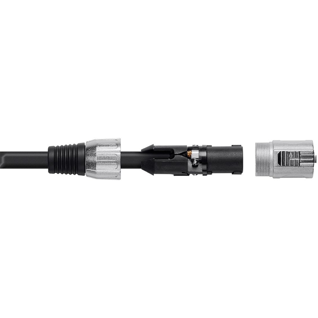 Monoprice Choice Series NL4FC Speaker Cable with Four 12 AWG Conductors, 25ft
