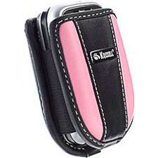Fosmon Voguish 25135 Carrying Case Smartphone, Cellular Phone, iPod - Black, Pink