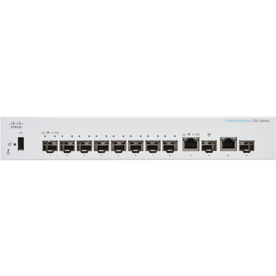 Cisco Business CBS350-8S-E-2G Ethernet Switch