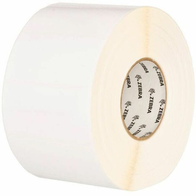Zebra Label Polypropylene 2 x 1in Thermal Transfer Zebra PolyPro 3000T 1 in core