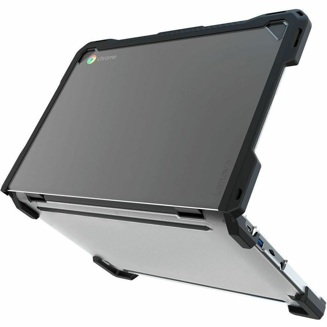 Rugged Hard Shell Case for Lenovo 300e / 300w & 500e / 500w Gen 3 Chrome & Windows (w/ Stylus Cutout)
