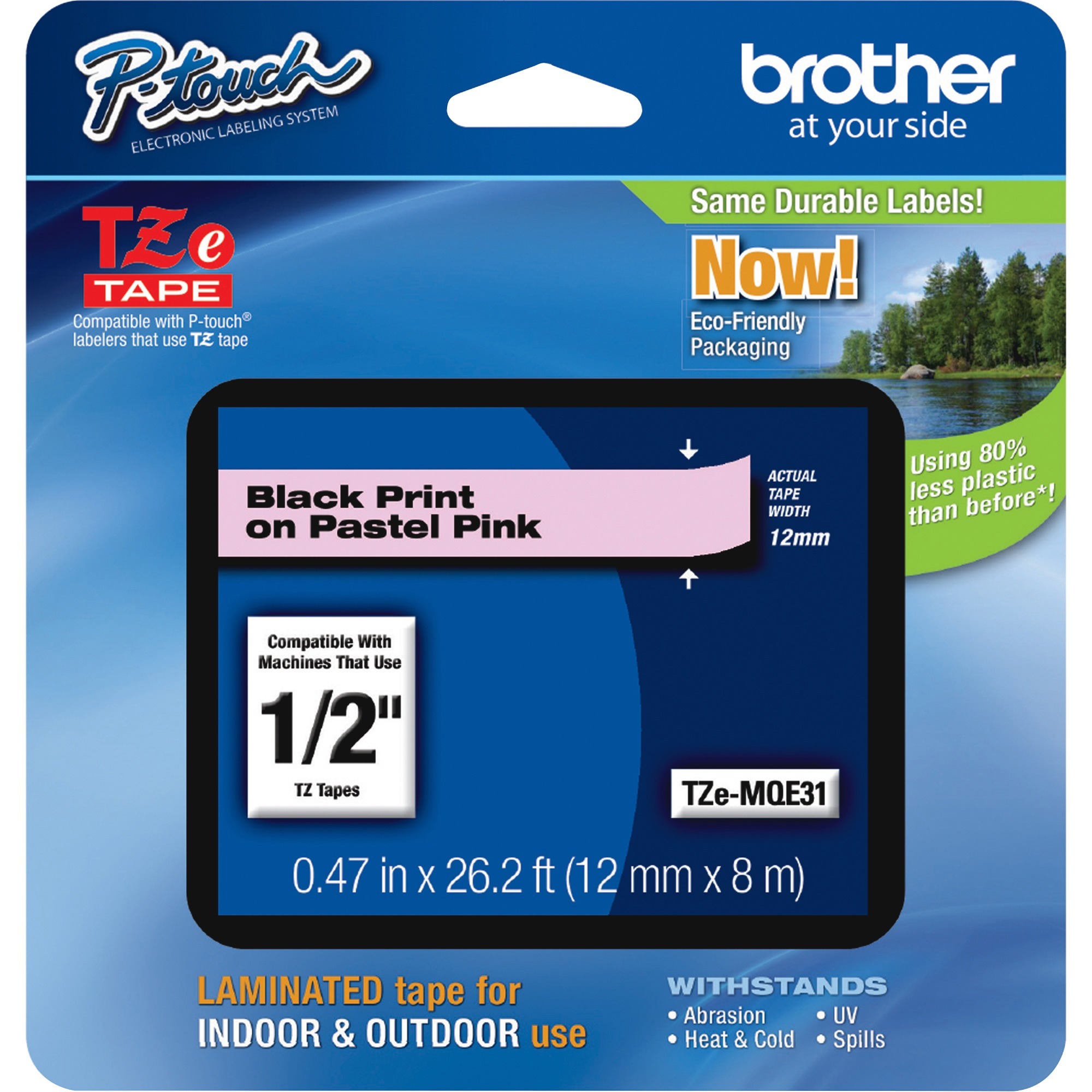 Brother TZe Laminated Tape