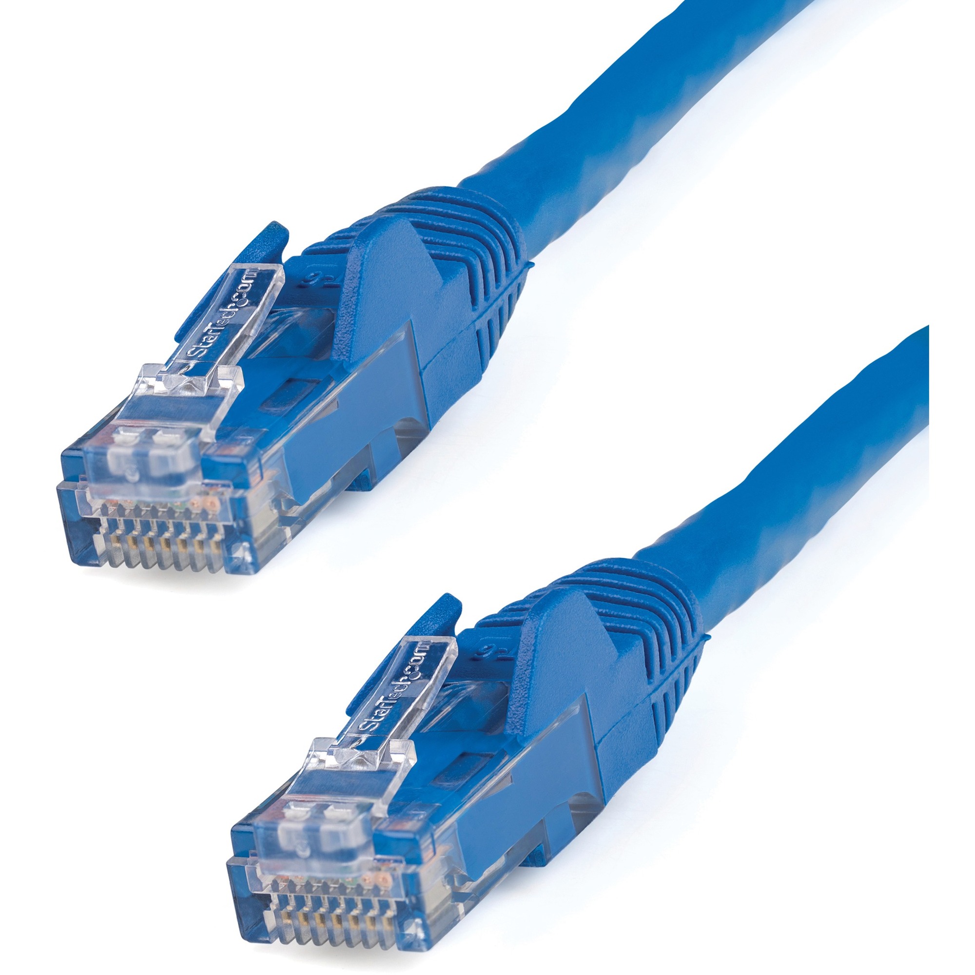 StarTech 150ft CAT6 Ethernet Cable - Blue Snagless Gigabit - 100W PoE UTP 250Mhz Category 6 Patch Cord UL Certified Wiring/TIA