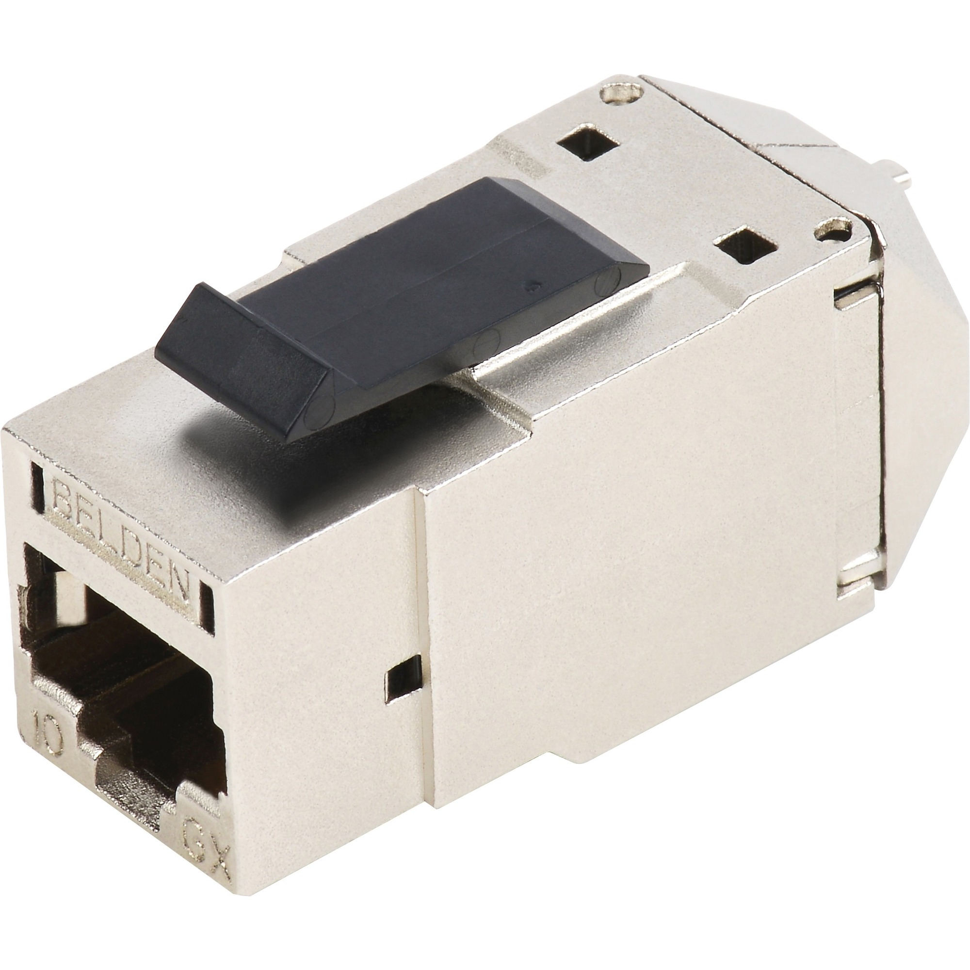 Belden REVConnect 10GX STP Modular Jack, Metal, T568 A/B