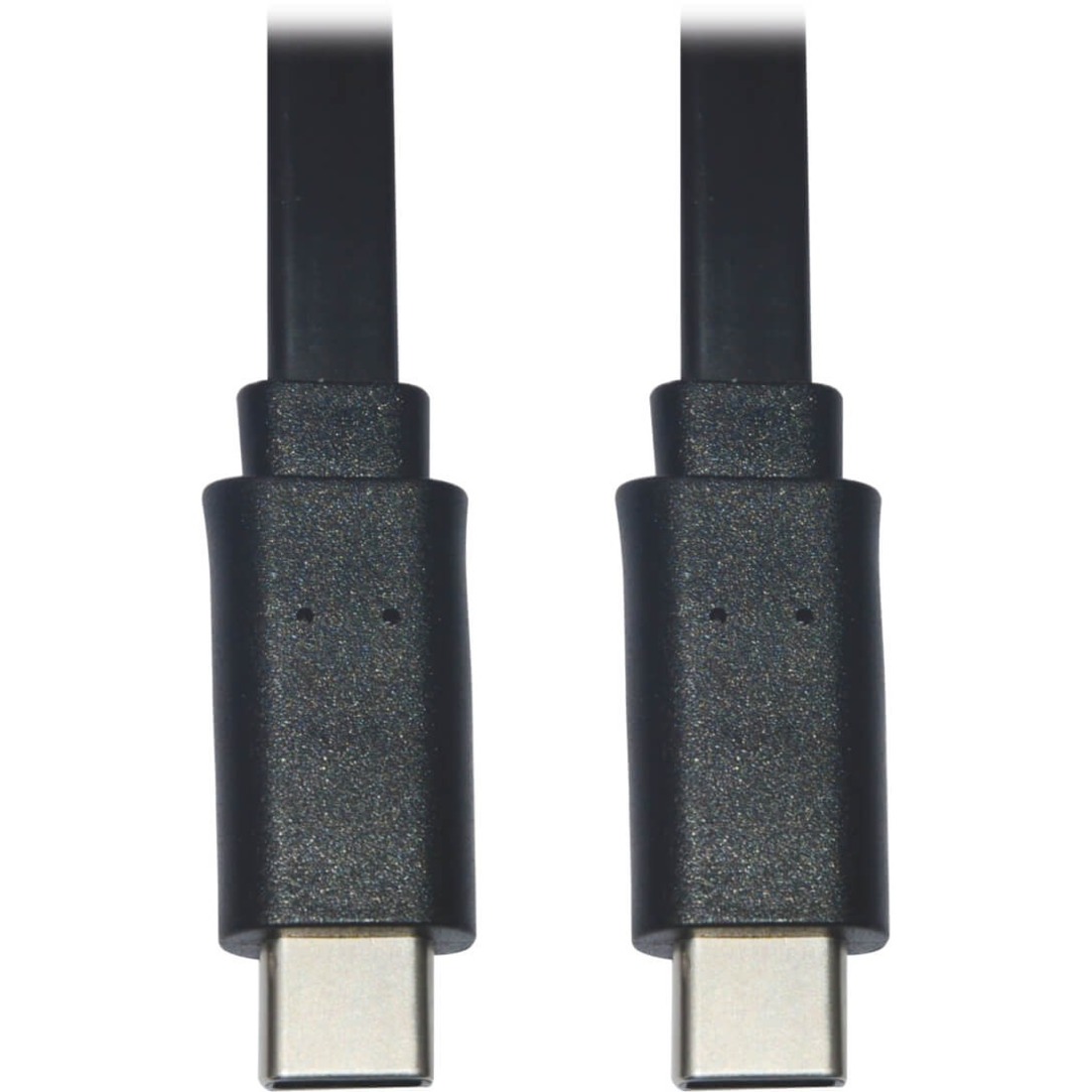 Eaton Tripp Lite Series USB-C Flat Cable (M/M), USB 2.0, Black, 6 ft. (1.83 m)