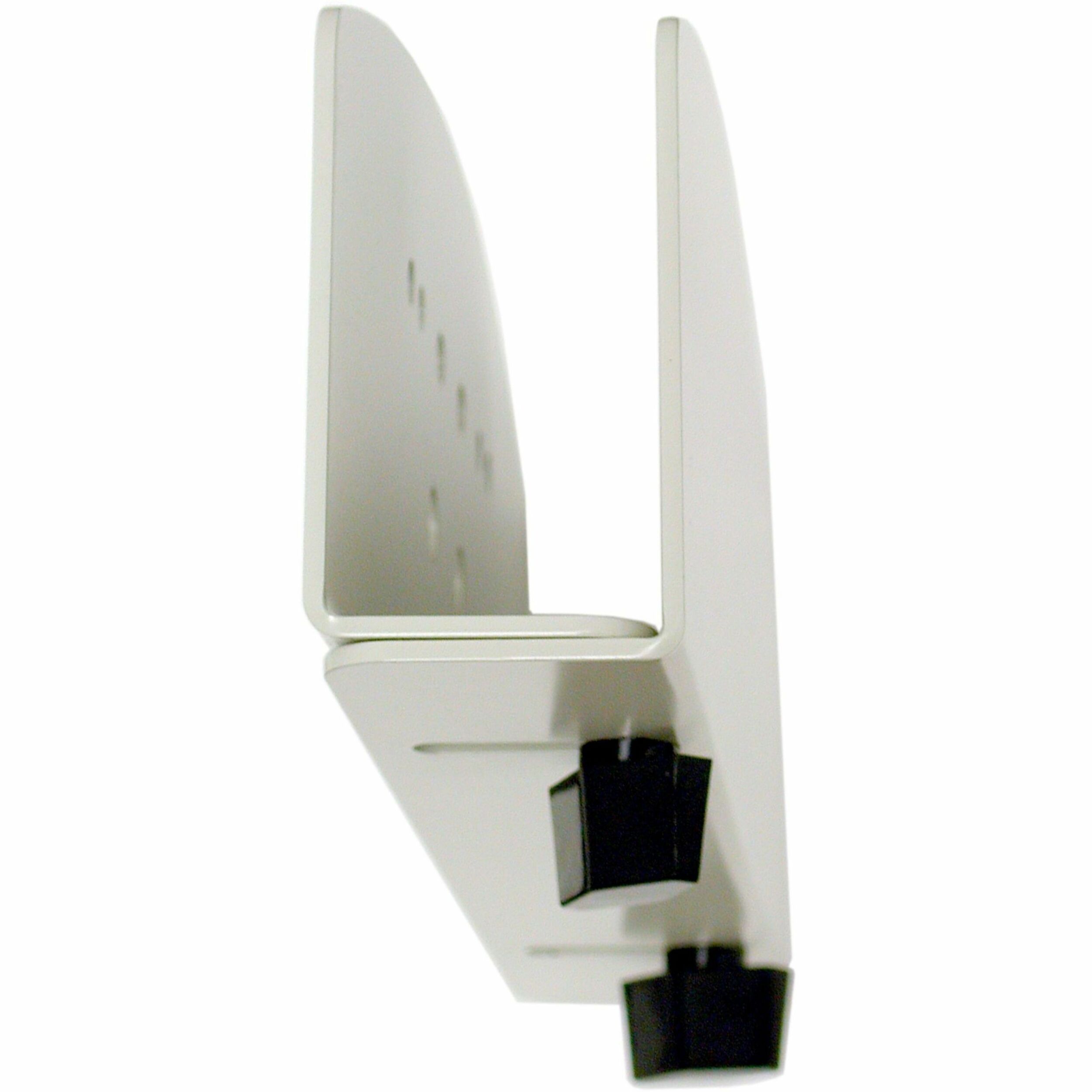 Ergotron Wall Mount for CPU, Computer, PC, Power Supply, Cart, Medical Cart, Workstation, Mounting Arm, Wall Mount, Mounting Bracket - White - Vertical