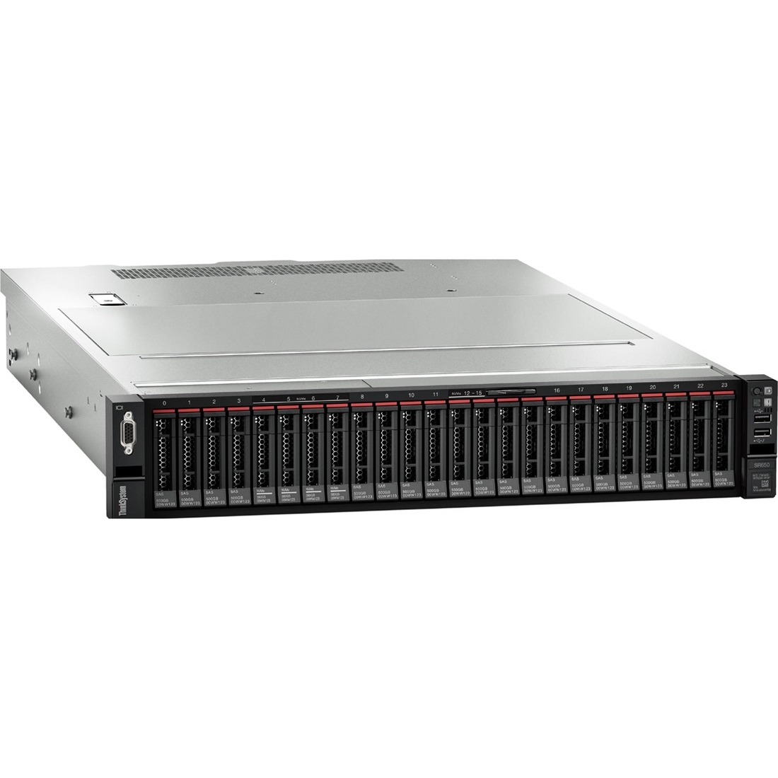 Lenovo ThinkSystem SR650 7X06A0NENA 2U Rack Server - 1 Xeon Silver 4208 2.10 GHz - 16 GB RAM - Serial ATA/600 Controller