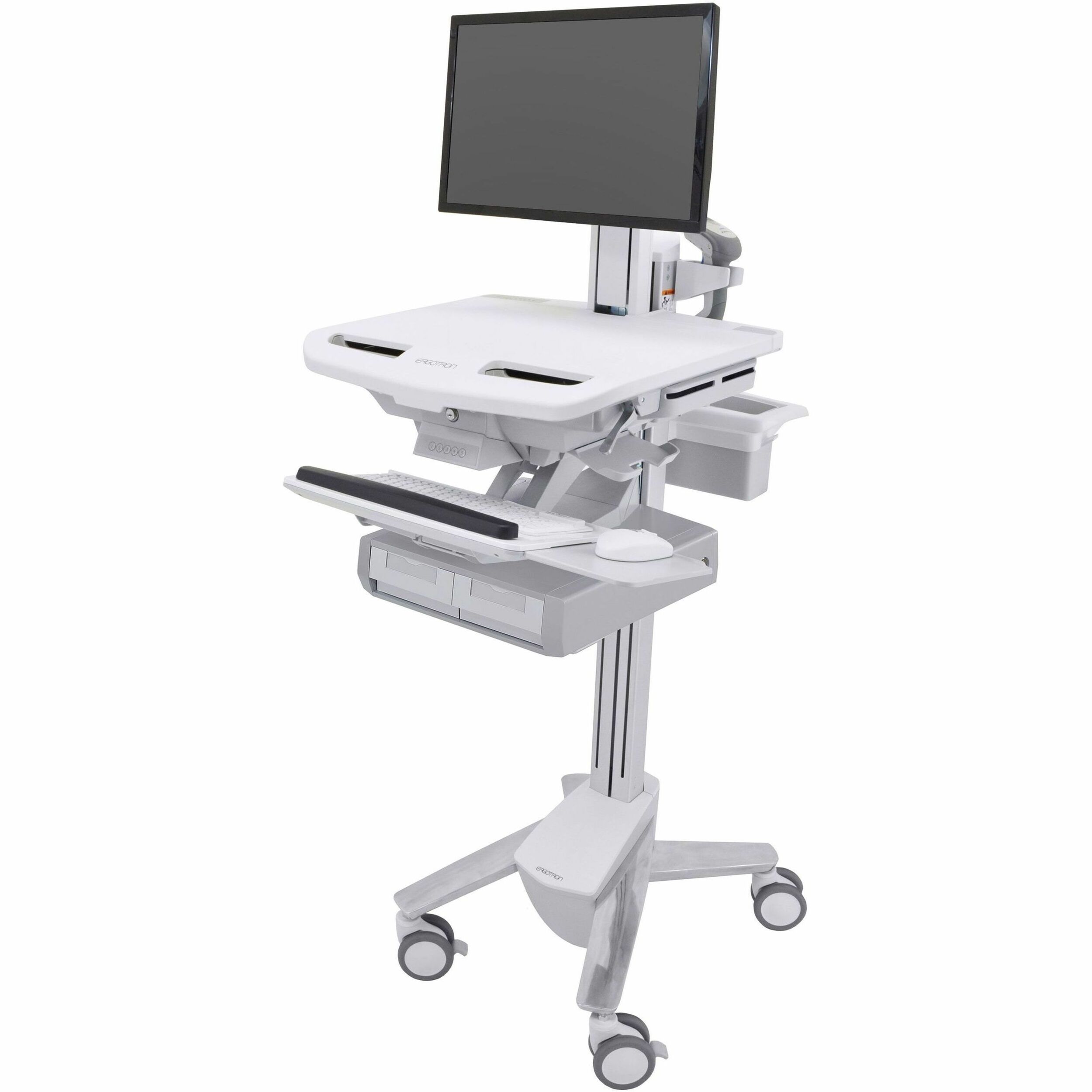 Ergotron StyleView Cart with LCD Pivot, 2 Drawers (2x1)