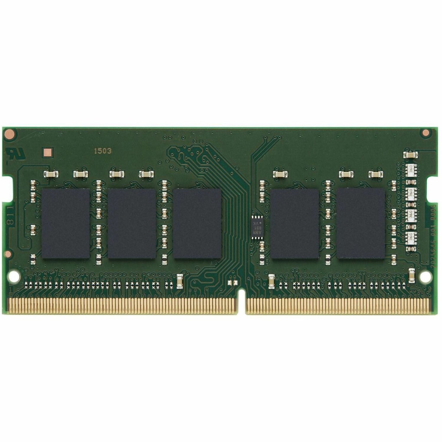 Kingston 16GB 1Rx8 2G x 72-Bit PC4-3200 CL22 260-Pin ECC SODIMM