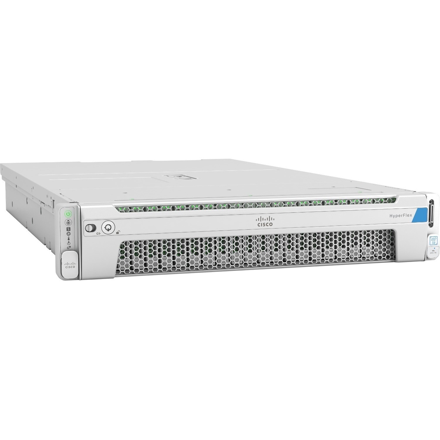 Cisco HyperFlex HX220c M5 2U Rack Server - 2 Xeon Silver 4210R 2.40 GHz - 128 GB RAM