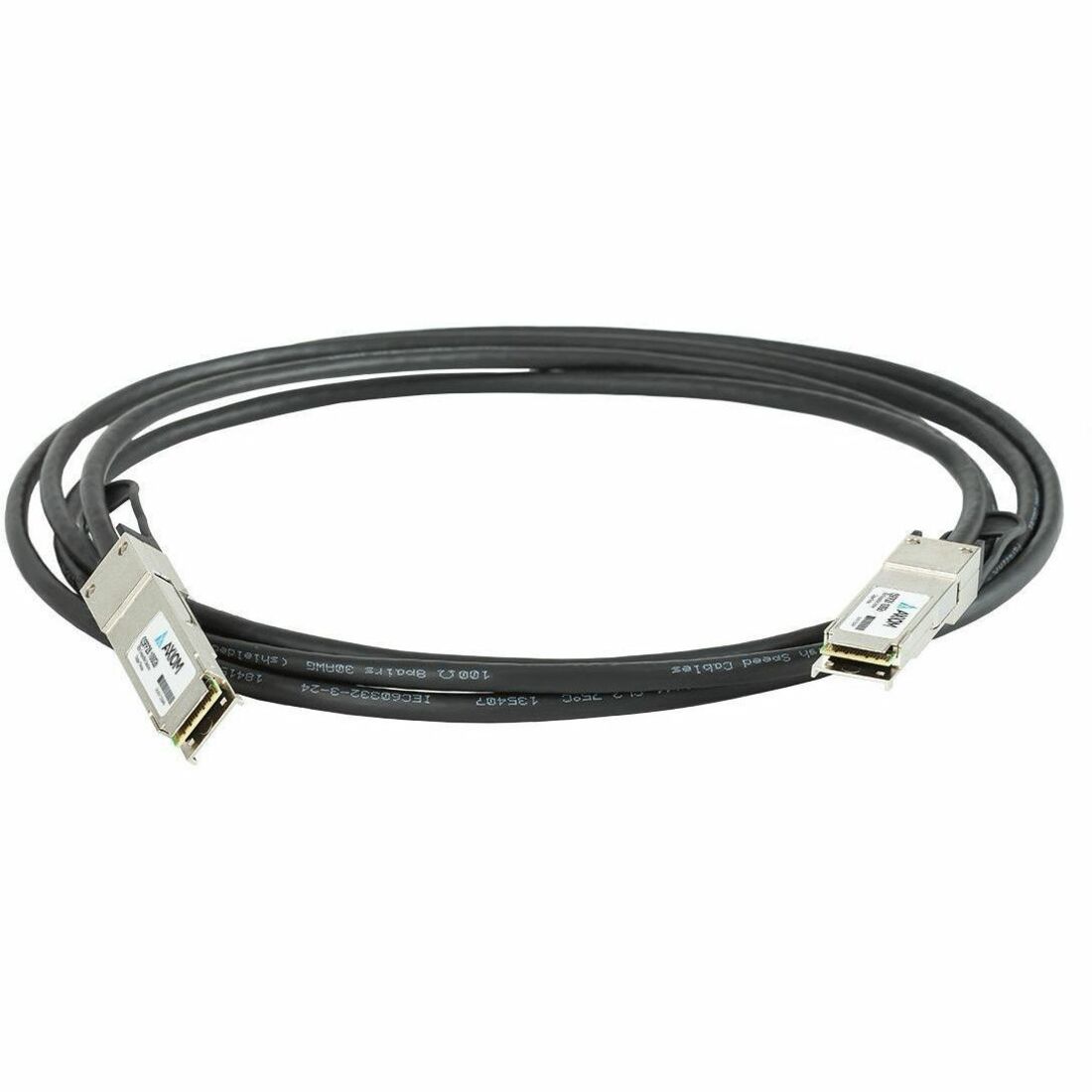 Axiom 100GBASE-CR4 QSFP28 Passive DAC Cable Amphenol Compatible 0.5m