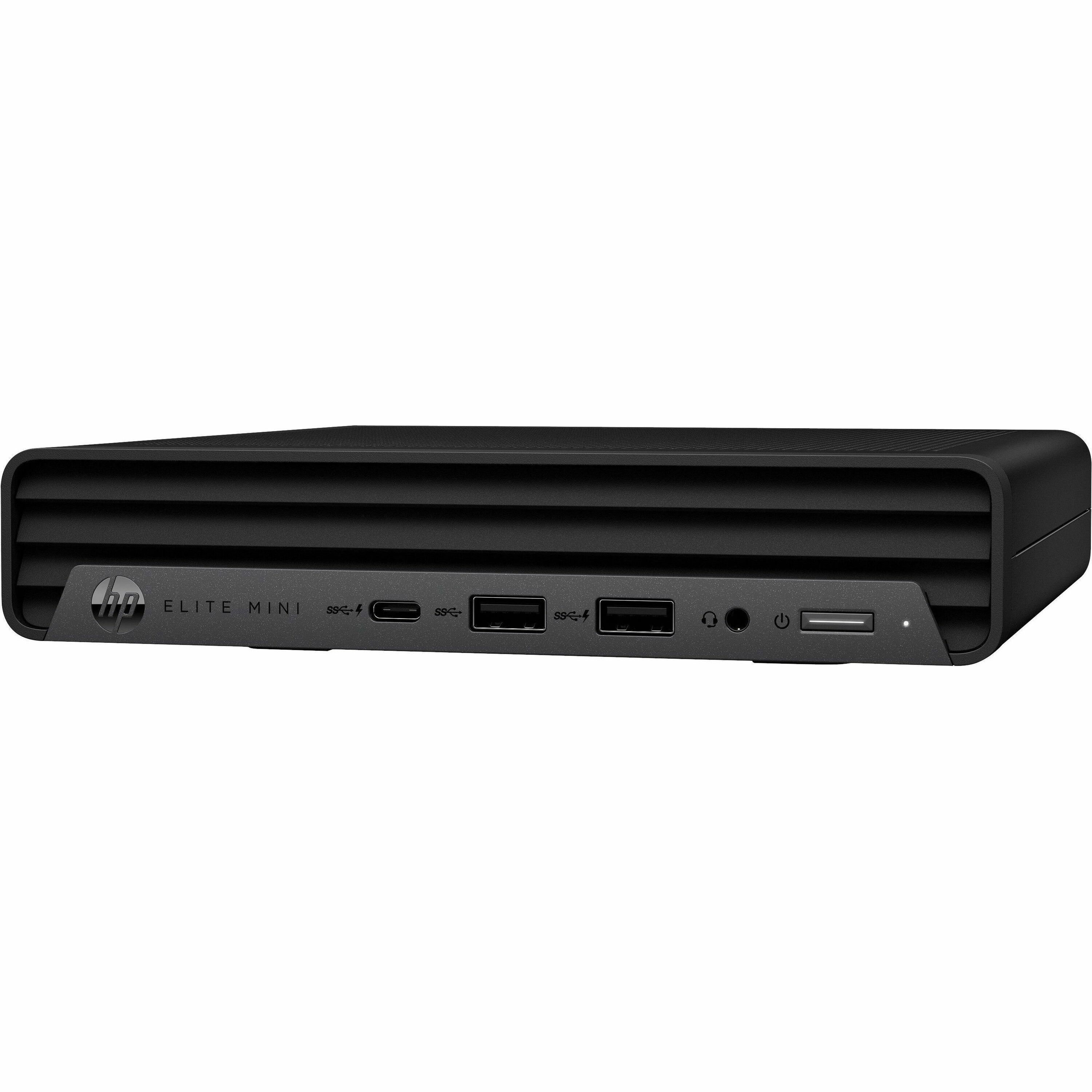 HP Elite Mini 600 G9 Desktop Computer - Intel Core i5 12th Gen i5-12500T - 16 GB - 256 GB PCI Express NVMe SSD - Mini PC
