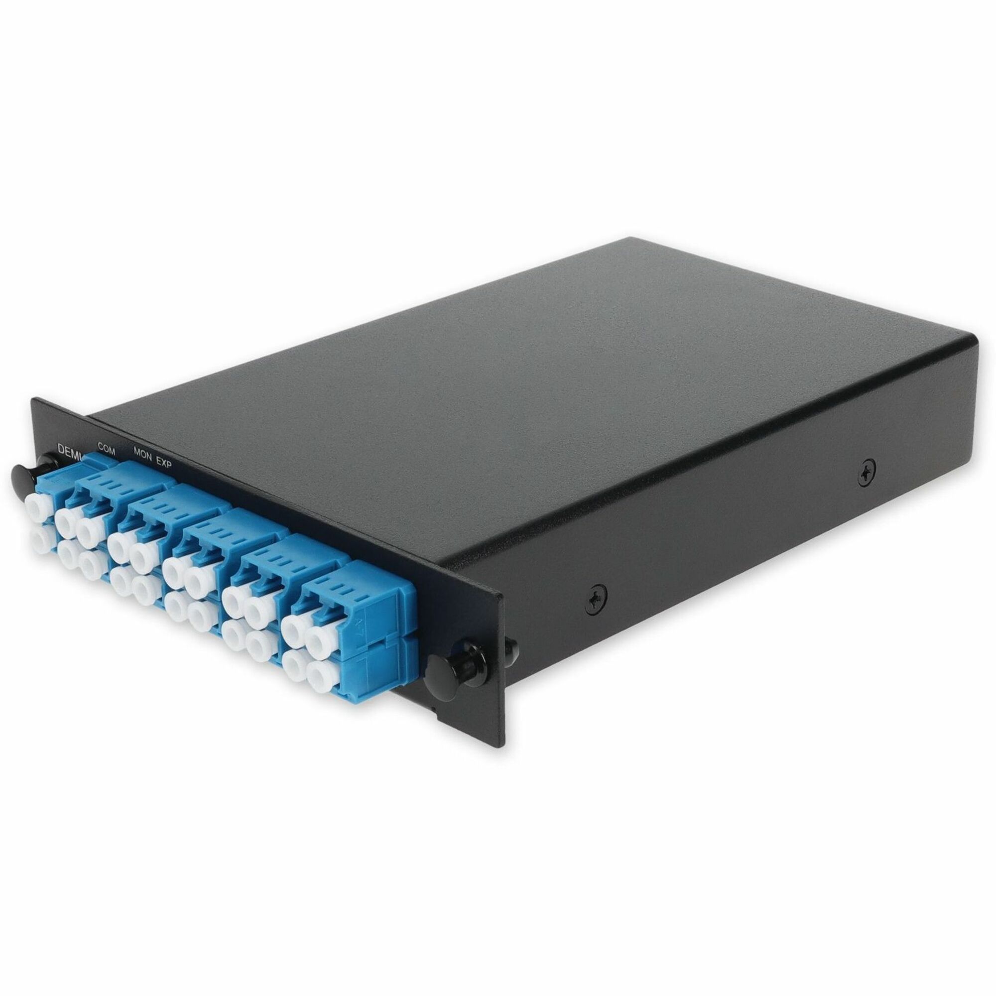 AddOn 8 Channel 1W LGX DWDM MUX and DEMUX (Duplex), ITU 100GHz, Channels 21-28, with Express Port, Monitor Port, and UPC/LC Connectors
