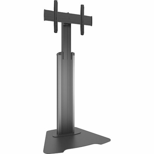 Chief Fusion Medium Manual Adjustable Floor AV Stand Display Mount - For 32-65 Inch Displays - Black