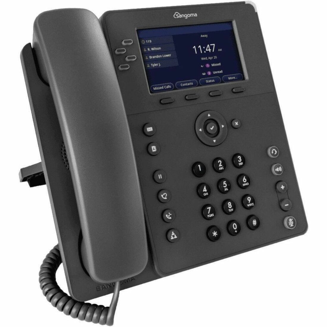 Digium P320 IP Phone - Corded - Corded - 3 Multiple Conferencing - Desktop