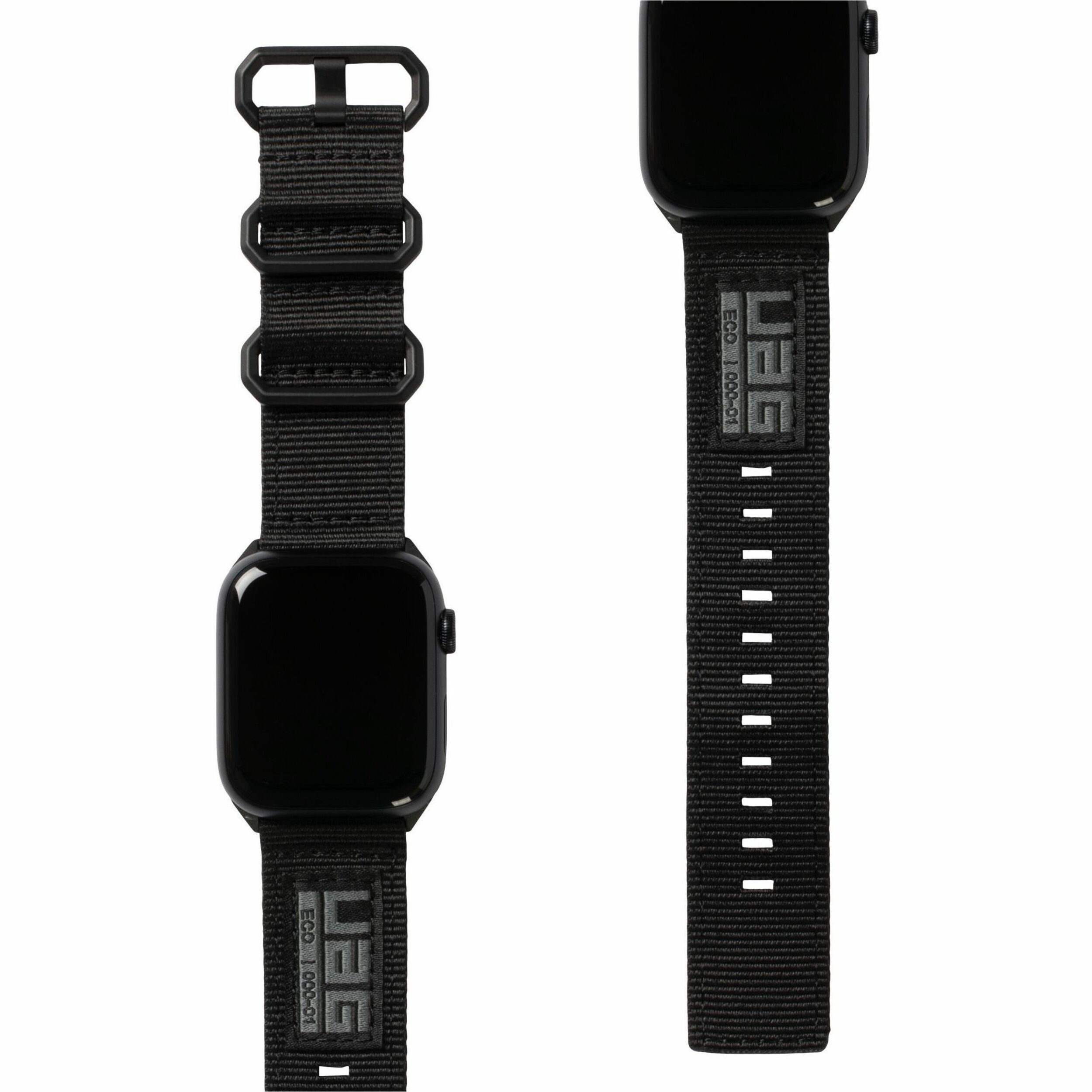 Apple Nato Eco Strap for Apple Watch / Nato Eco Strap for Apple Watch Ultra 3, Ultra 2, & Ultra - Graphite/Black