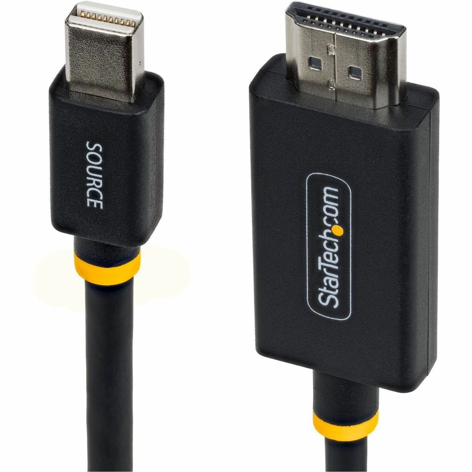 StarTech 6ft (1.8m) Mini DisplayPort to HDMI Adapter Cable, 4K 60Hz with HBR3/HDCP 2.3/DPCP, MDP to HDMI 2.0 Active Video Converter