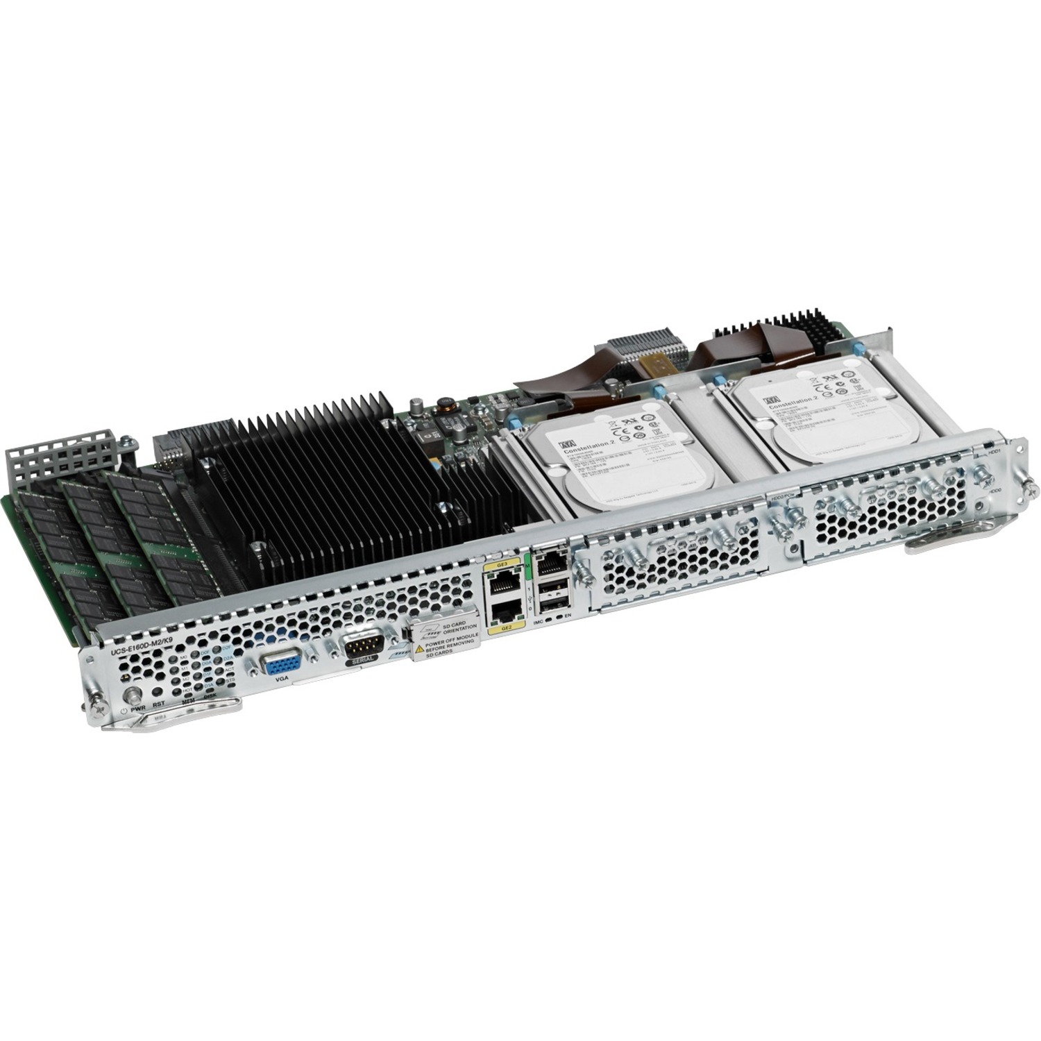 Cisco E160D M2 Blade Server - 1 Xeon - 8 GB RAM - Serial Attached SCSI (SAS) Controller - Refurbished