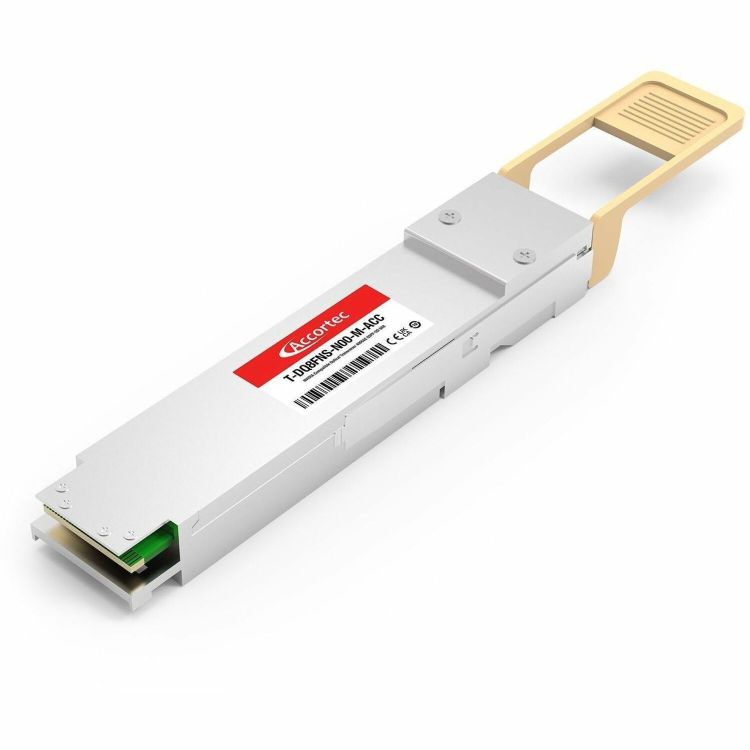 Accortec Optical Transceiver 400GbE QSFP-DD SR8 MPO NVIDIA Mellanox Compatible