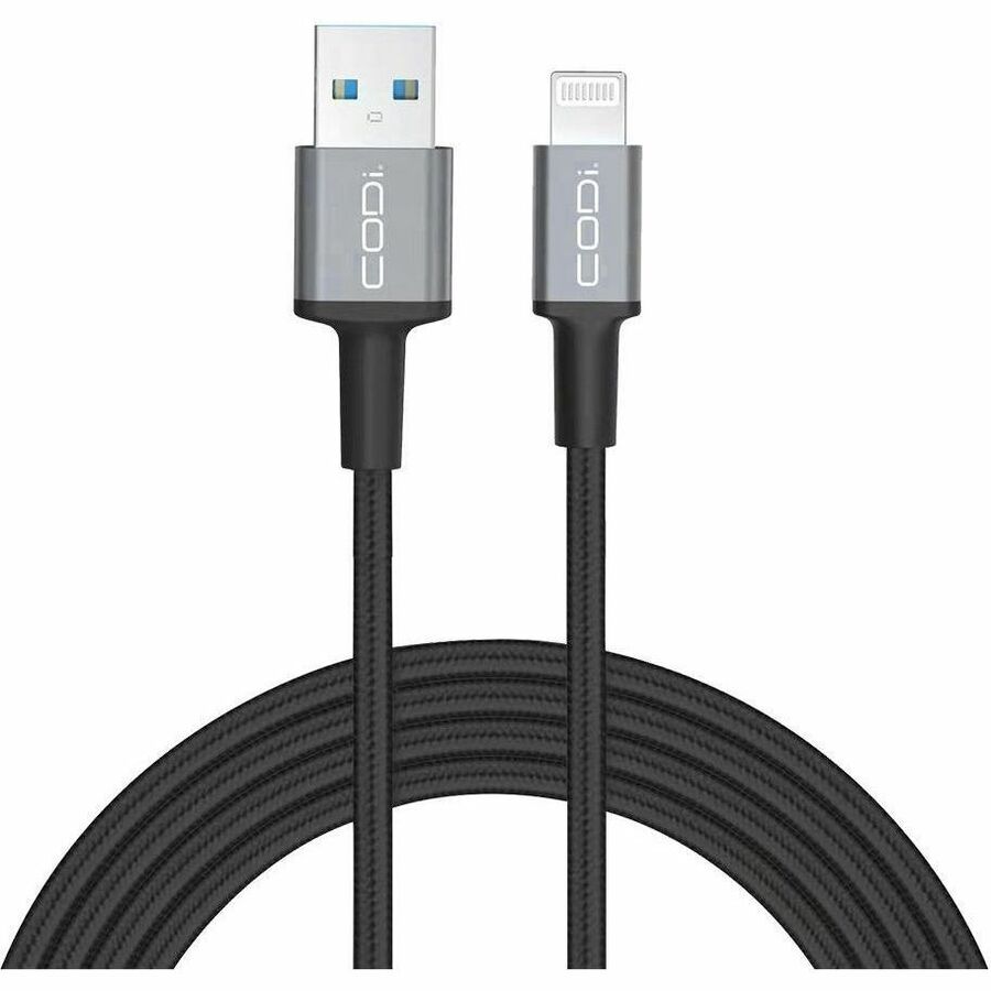 CODi 6' USB-A to Lightning (MFI Certified) Charge & Sync Cable