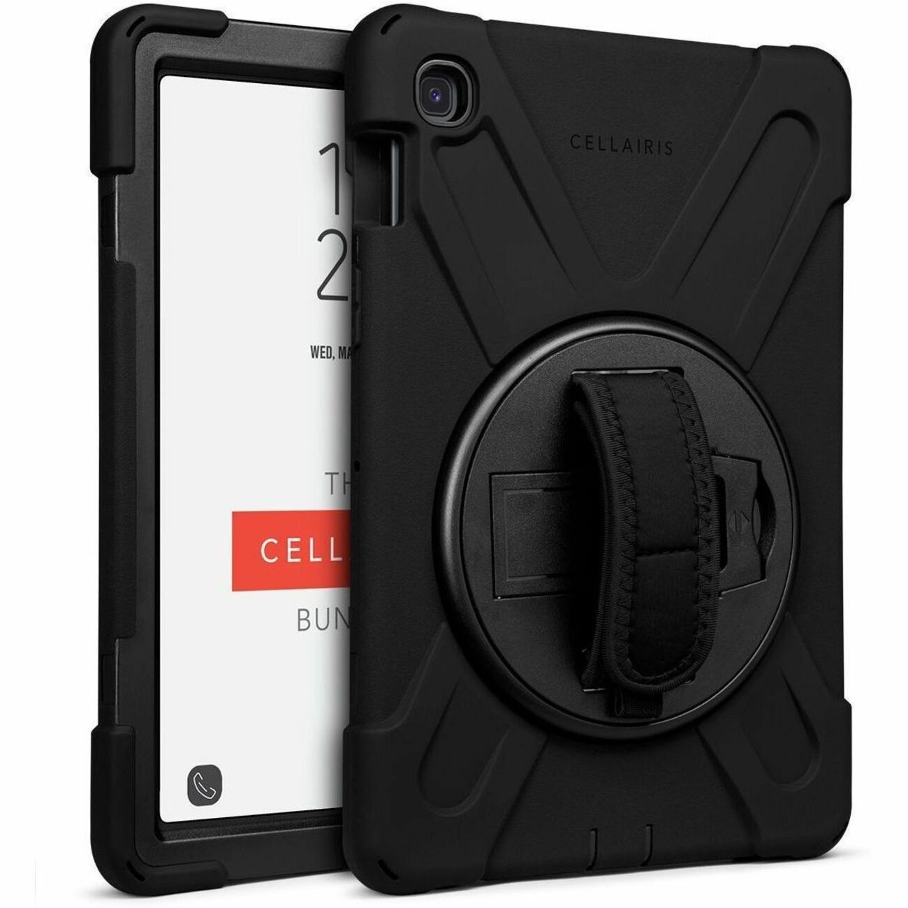 Cellairis Rapture Rugged Carrying Case for 10.5" Samsung Galaxy Tab S5e Tablet - Black