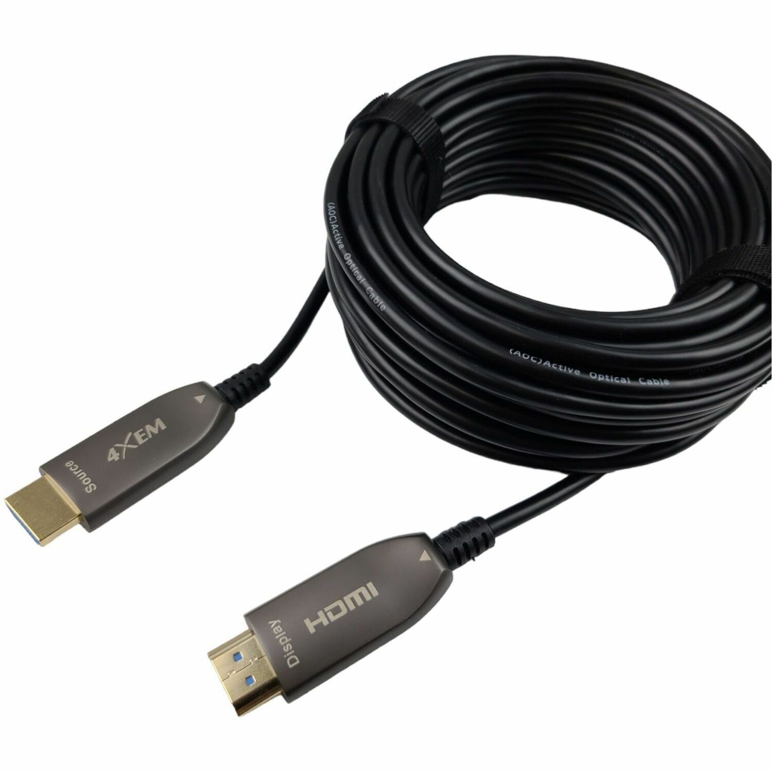 4XEM 100M 330FT Active Optical Fiber 2.1 HDMI