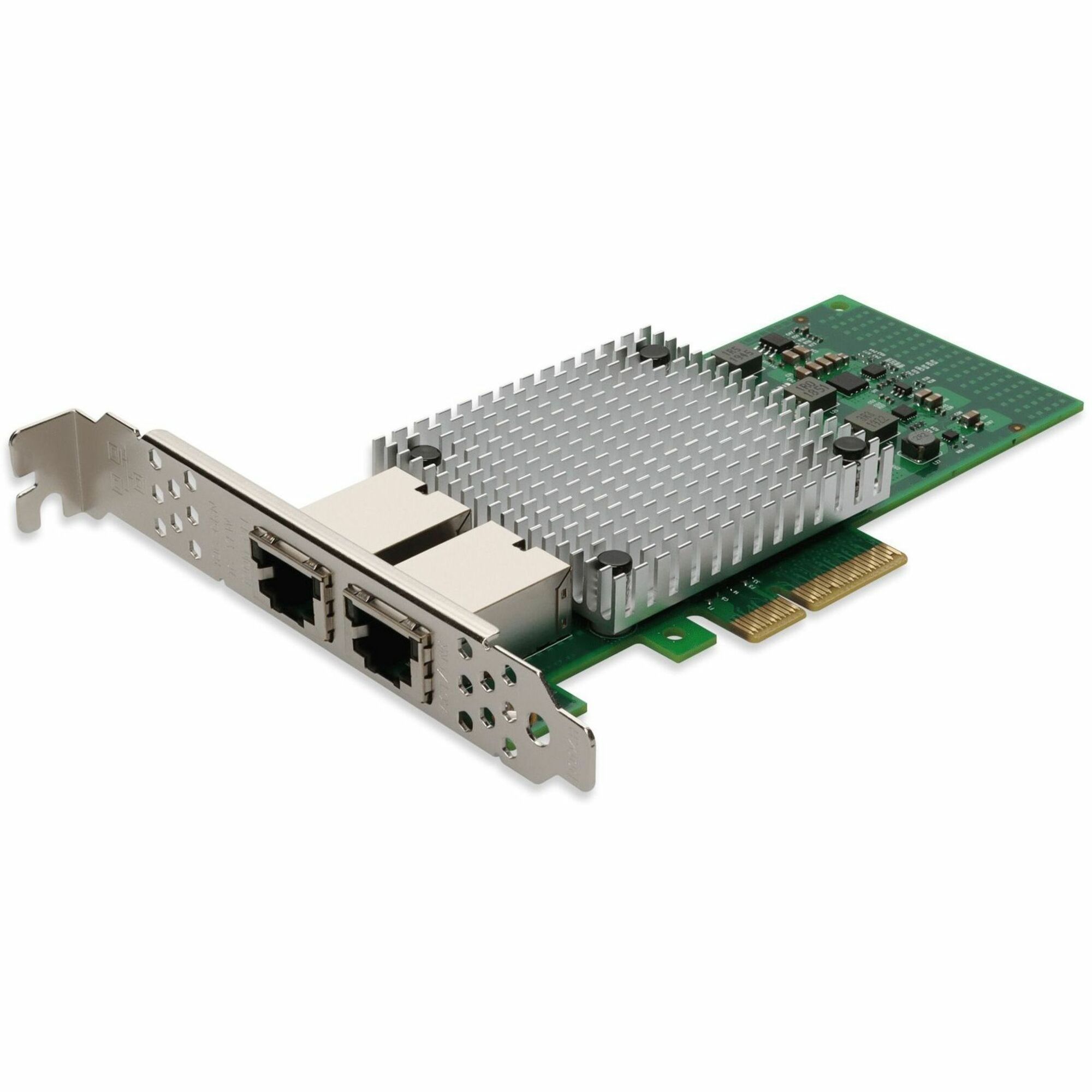 AddOn 10Gbs Dual RJ-45 Port 100m PCIe 3.0 x8 Network Interface Card