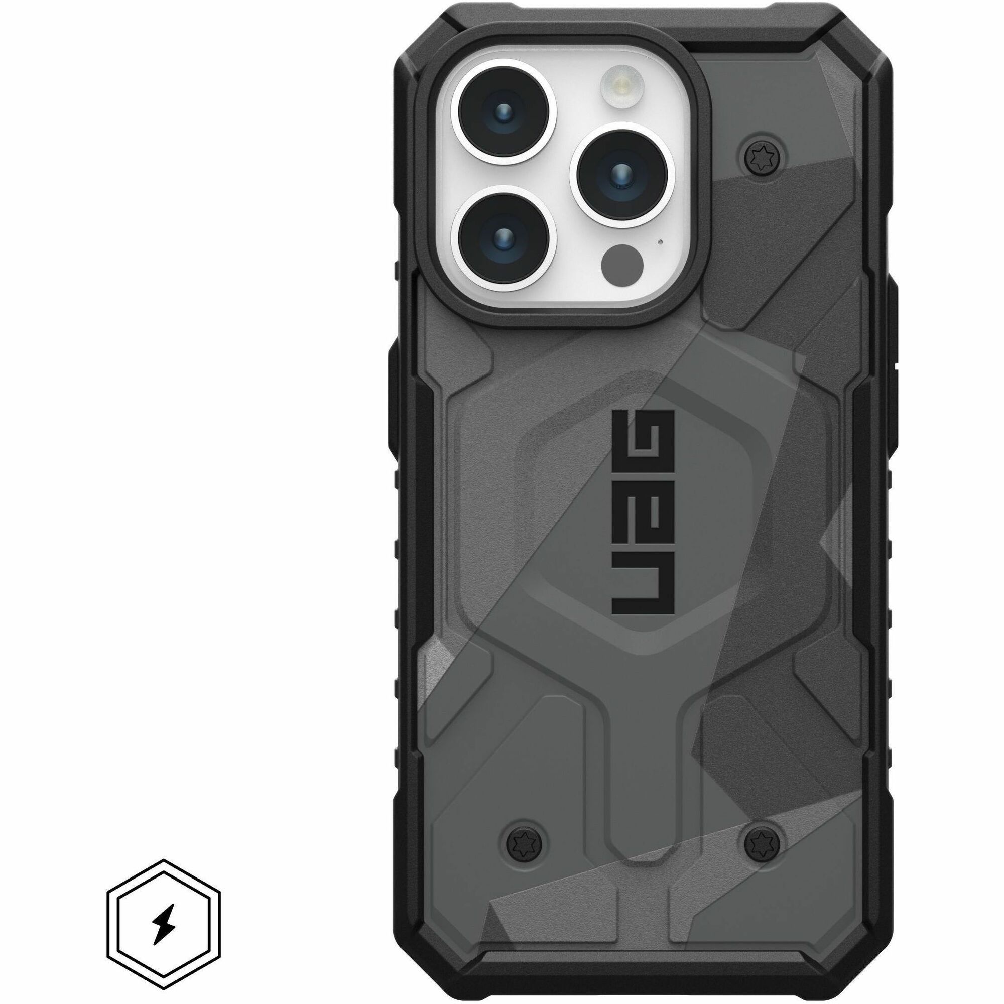 Urban Armor Gear Pathfinder SE iPhone 15 Pro Case - Geo Camo
