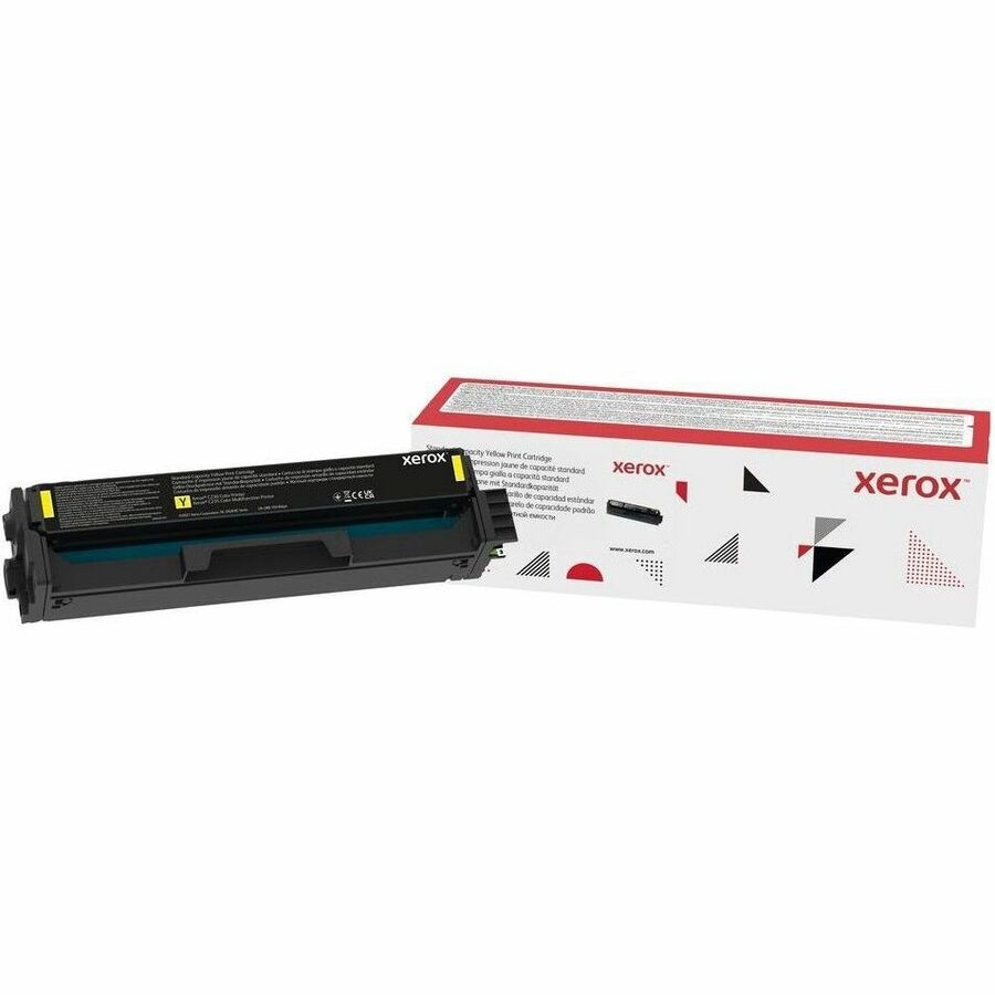 Xerox Genuine Xerox&reg; C230 Color Printer, C235 Color Multifunction Printer Yellow Standard capacity Toner Cartridge (1500 Pages) - 006R04386