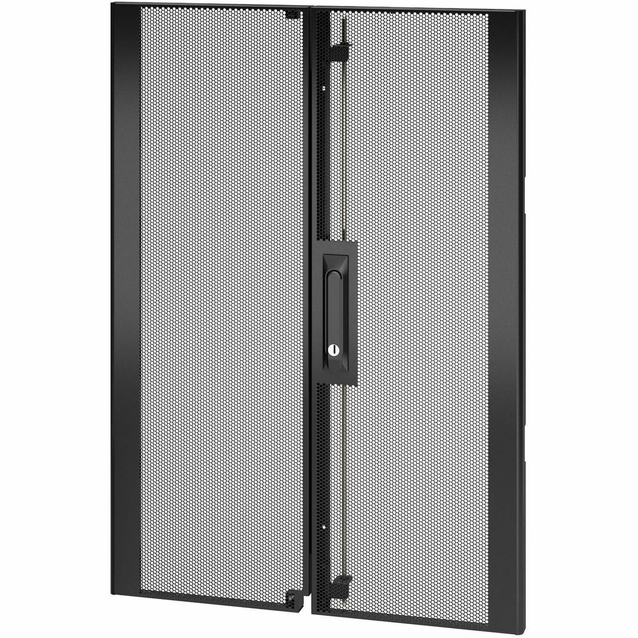 NetShelter SX 18U 600mm Wide Perforated Split Doors Black
