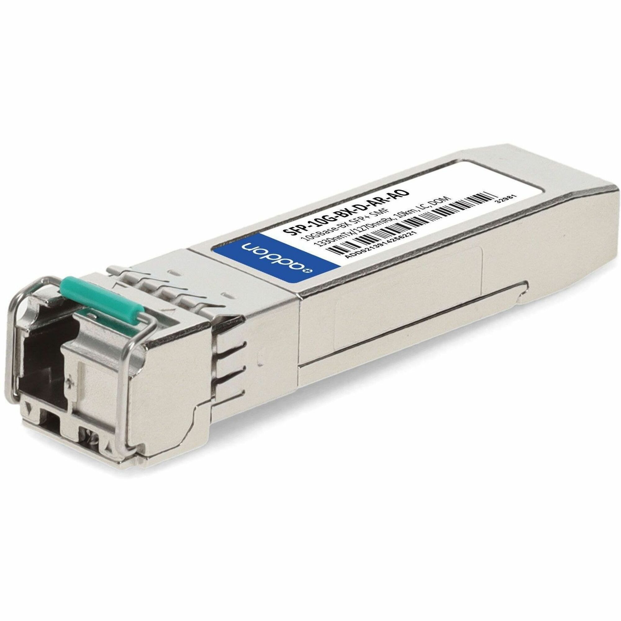 AddOn Arista Networks SFP-10G-BX-D-AR Compatible TAA 10GBase-BX SFP+ Transceiver (SMF, 1330nmTx/1270nmRx, 10km, LC, DOM)