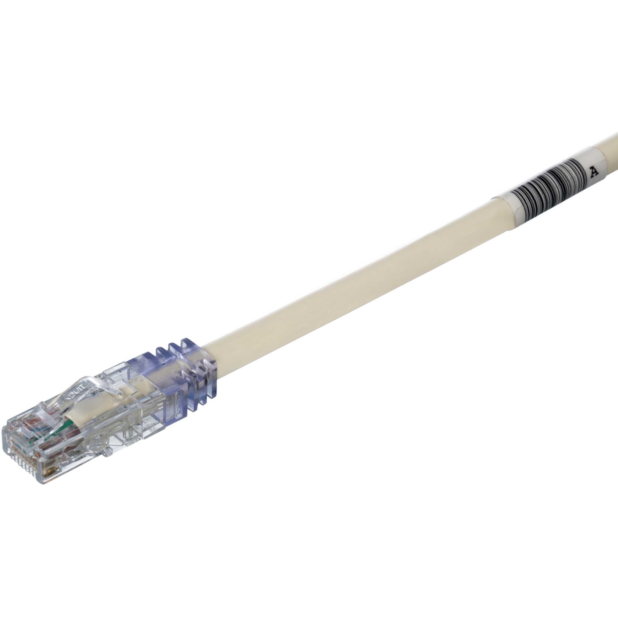 Panduit Cat 6A 24 AWG UTP Copper Patch Cord, 2 ft, White