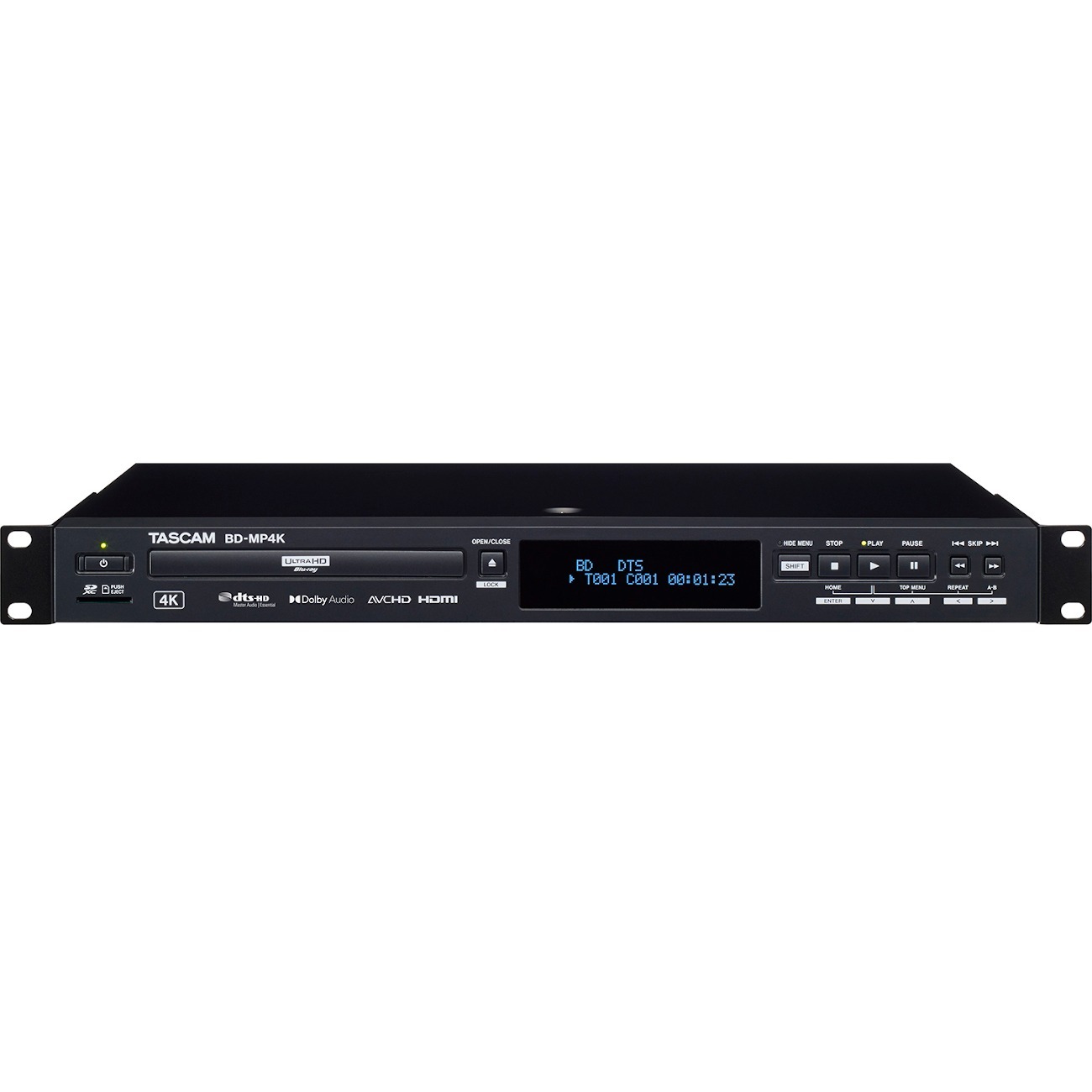 TASCAM BD-MP4K 1 Disc(s) Blu-ray Disc Player - 2160p