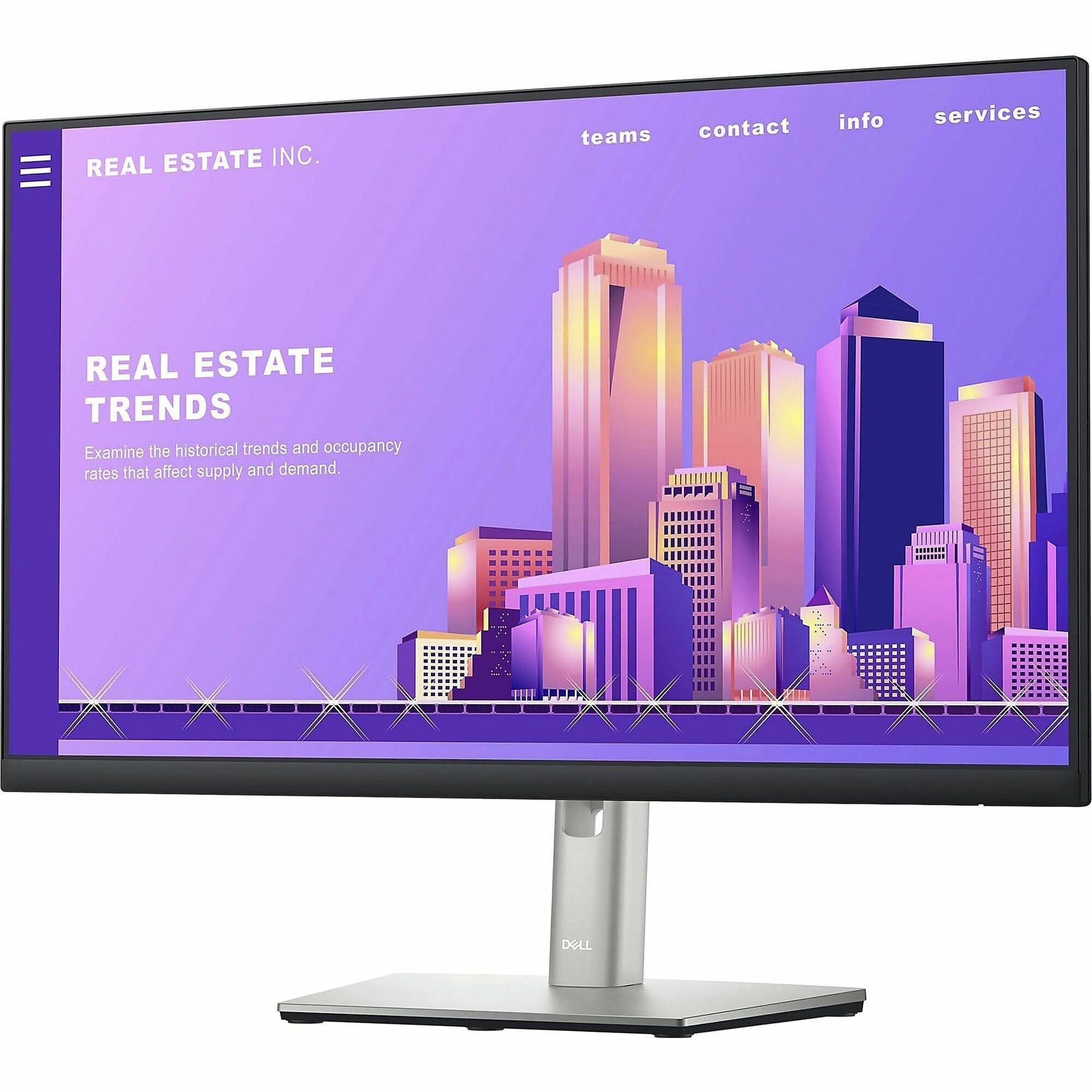 Dell P2422H 24" Class Full HD LCD Monitor - 16:9