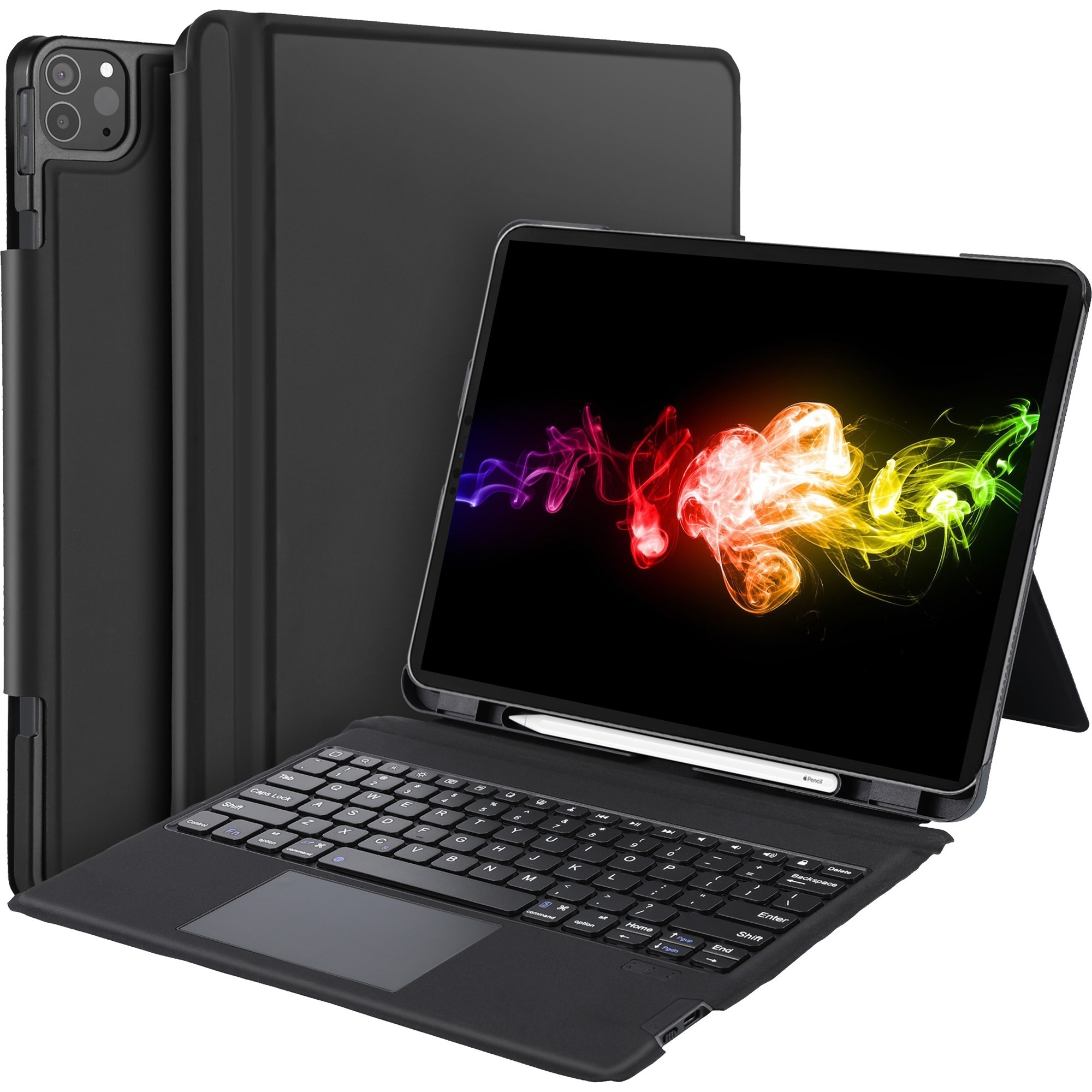 CODi Bluetooth Keyboard Case for iPad Pro 12.9" (3rd Gen) - Wireless, Smart Cover, Pencil Holder with USB-C Charging