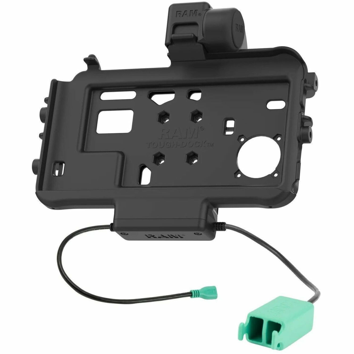 RAM Mounts Low-Profile Power + Dual USB Dock for Tab Active3