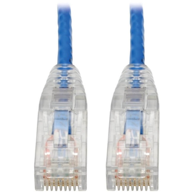 Tripp Lite by Eaton Cat6 Gigabit Snagless Slim UTP Ethernet Cable (RJ45 M/M) PoE Blue 7 ft. (2.13 m)