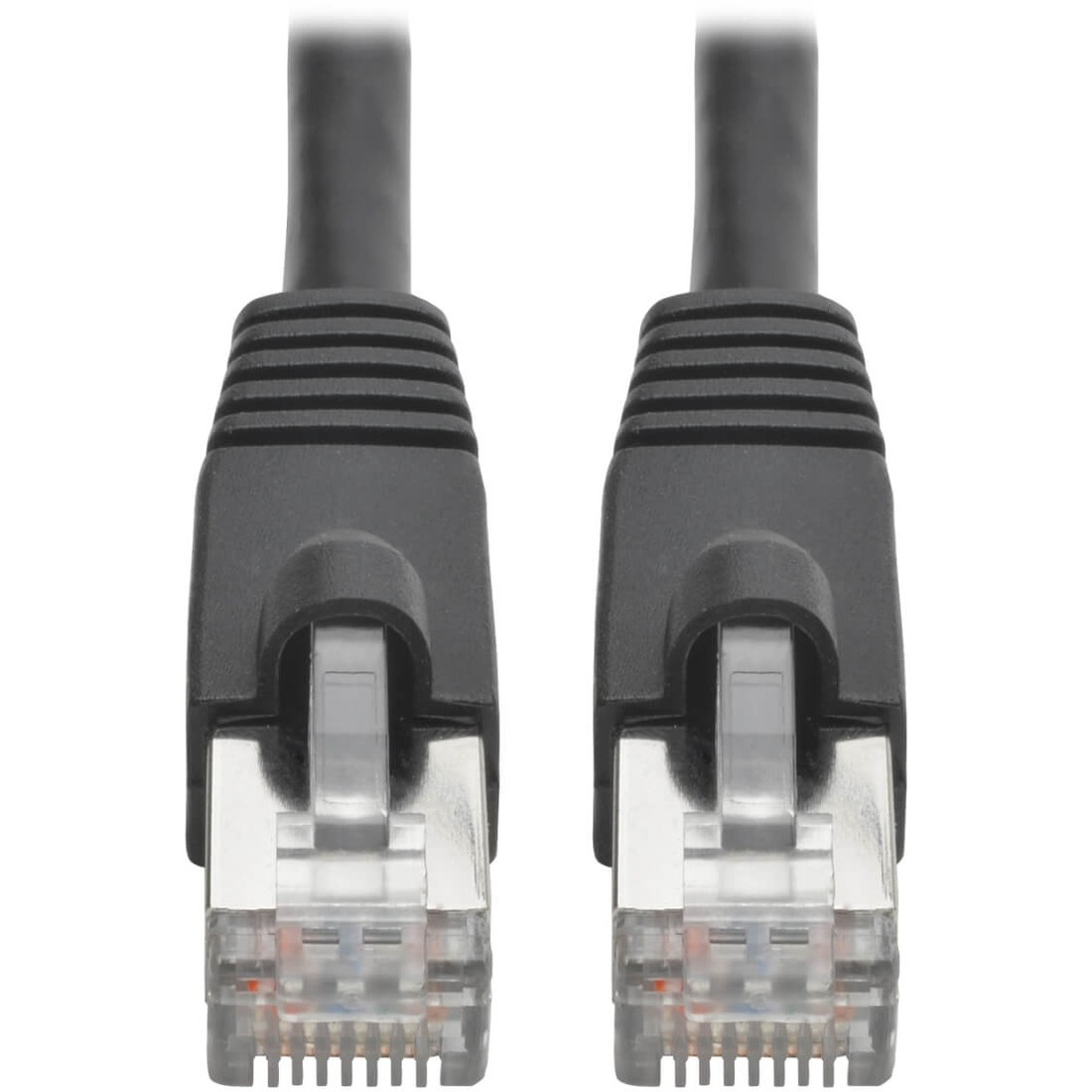 Tripp Lite by Eaton Cat6a 10G Snagless Shielded STP Ethernet Cable (RJ45 M/M) PoE Black 12 ft. (3.66 m)