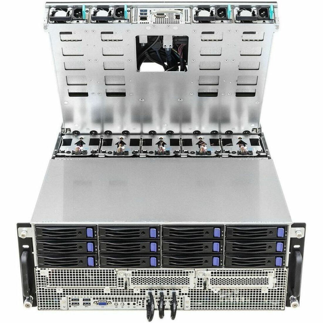 ASRock Rack 4U8G-ICX2/2T Barebone System - 4U Rack-mountable - Socket LGA-4189 - 2 x Processor Support