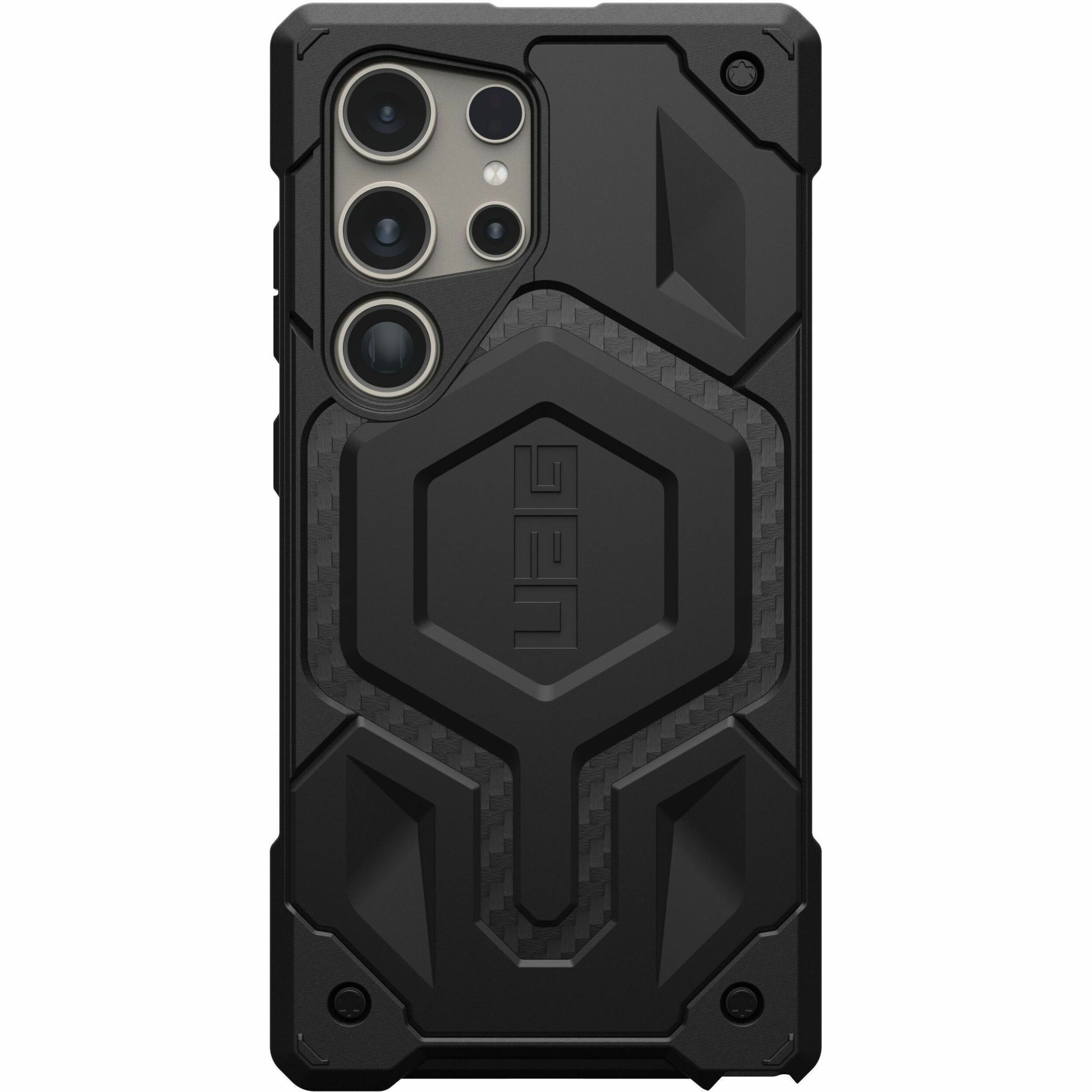 Urban Armor Gear Monarch Series Galaxy S24 Ultra Case - Carbon Fiber