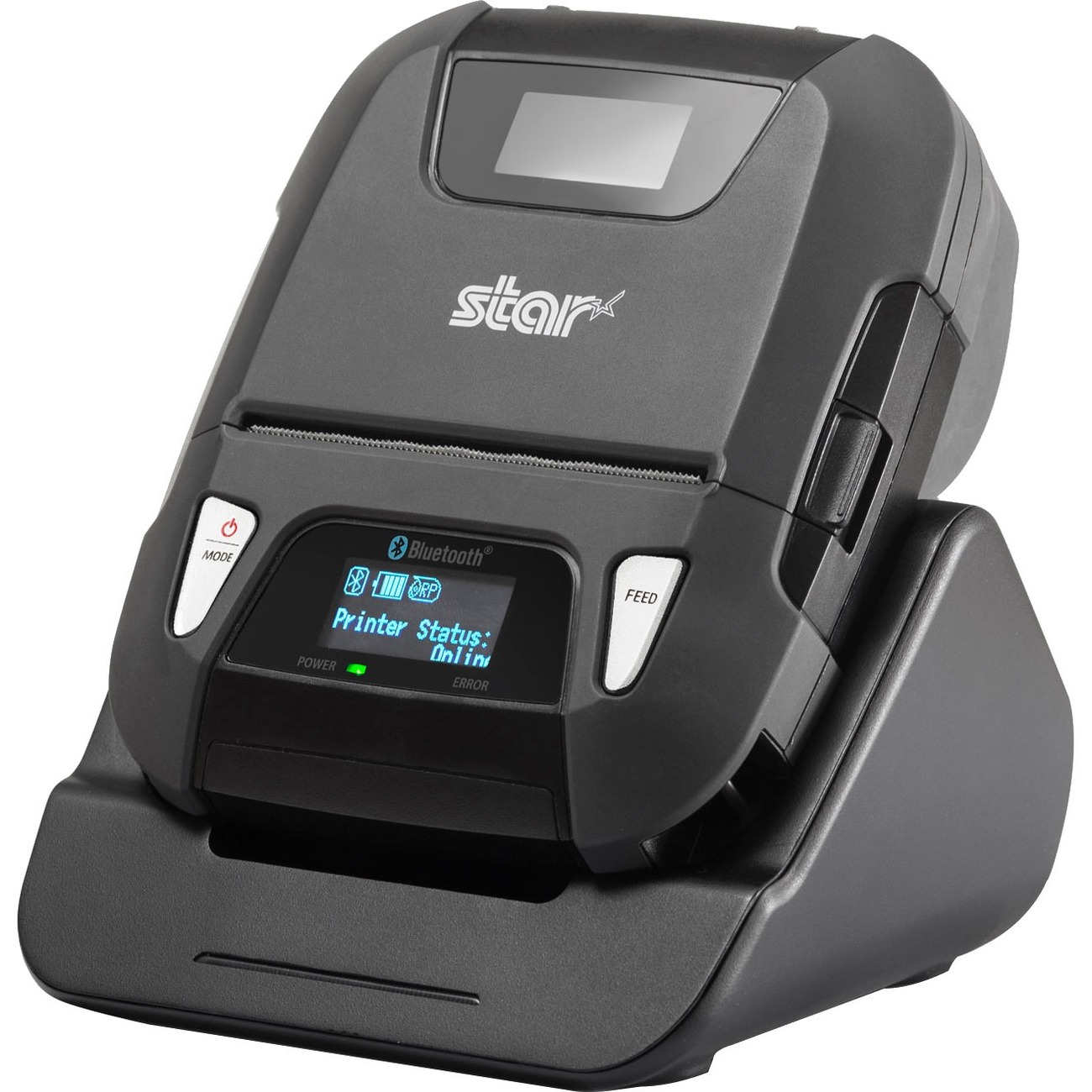 Star Micronics SM-L304-UB57 Mobile Direct Thermal Printer - Monochrome - Portable - Label/Receipt Print - Bluetooth - 3.15" Print Width - 2.56 in/s Mono - 203 dpi - 3.15" Label Width