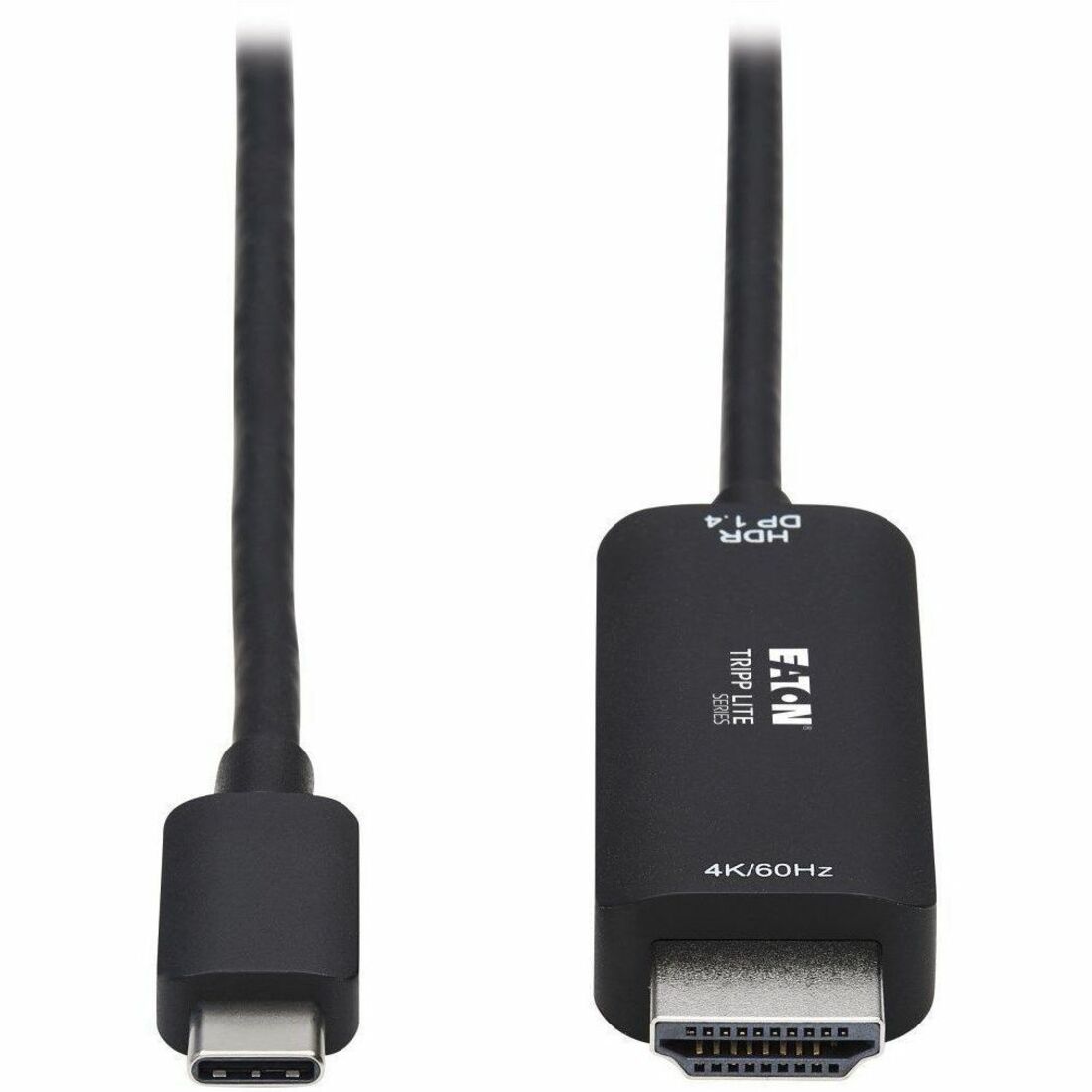 Tripp Lite by Eaton USB-C to HDMI Active Adapter Cable (M/M) 4K 60 Hz HDR HDCP 2.2 DP 1.4 Alt Mode Black 6 ft. (1.8 m)