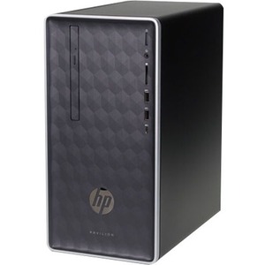 HP Pavilion 590-P0000 590-p0030 Desktop Computer - Intel Core i3 8th Gen i3-8100 - 8 GB - 1 TB HDD