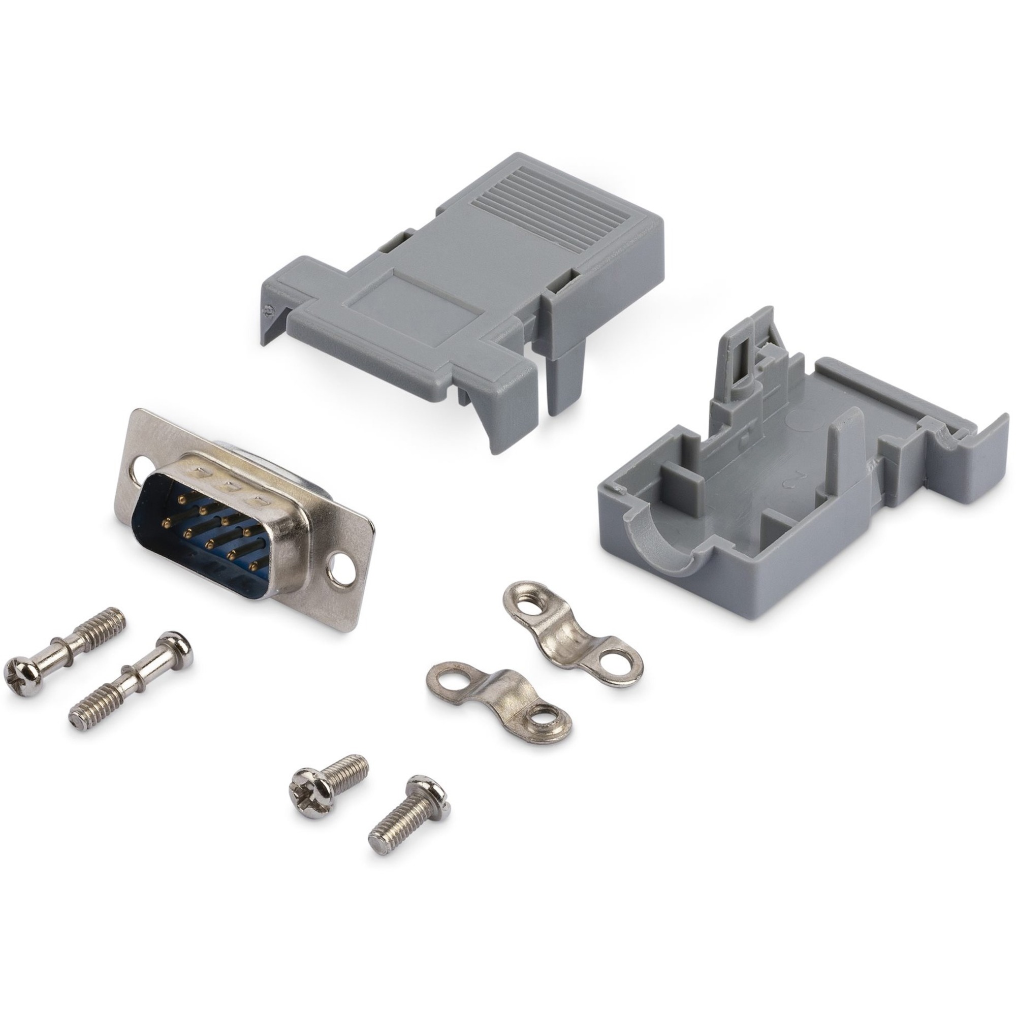 StarTech Solder D-SUB - Assembled - Plastic Backshell Serial / parallel connector - DB-9 (M)