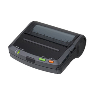 Seiko DPU-S445 Business Direct Thermal Printer - Monochrome - Portable - Label/Receipt Print - USB - Battery Included - With Cutter