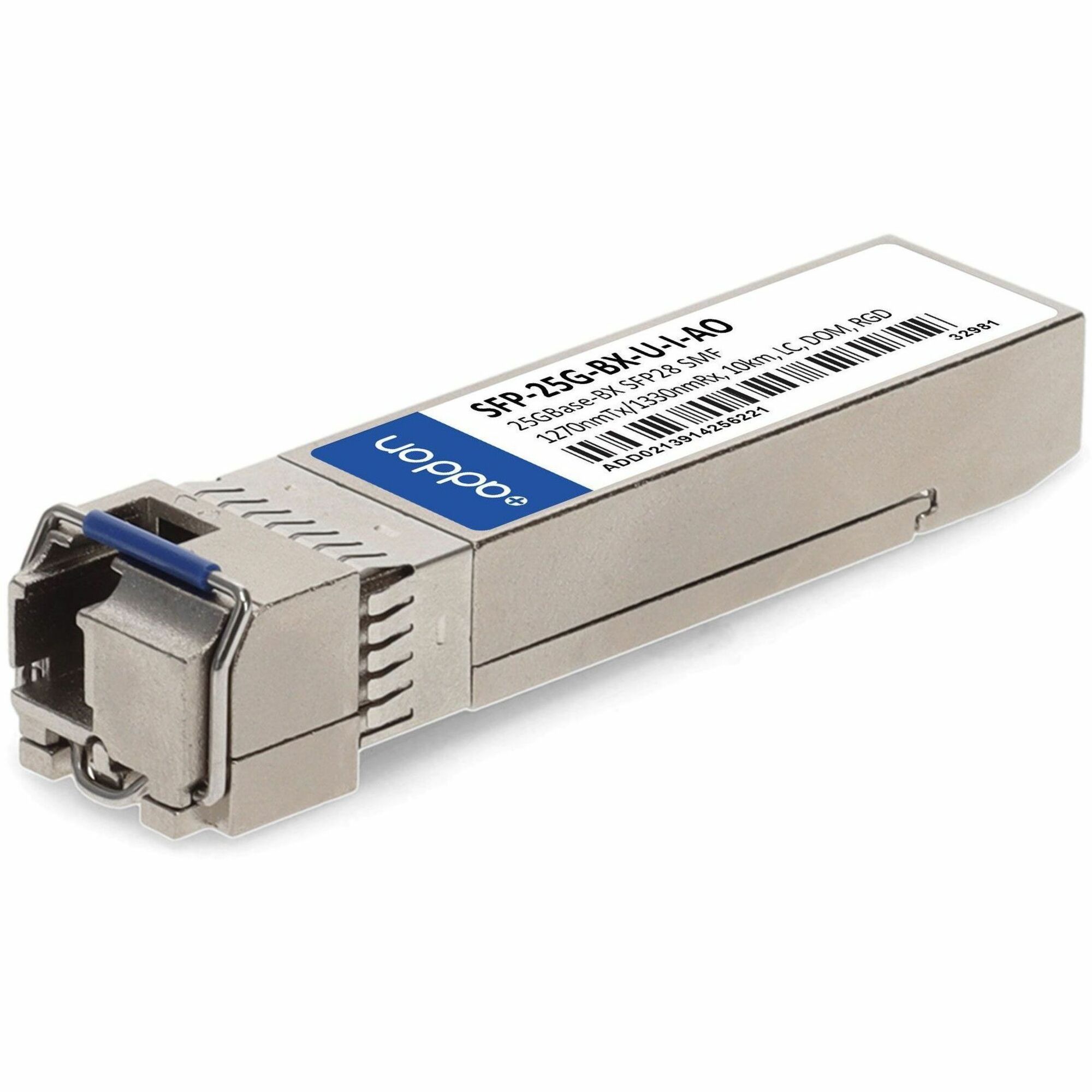AddOn Cisco® SFP-25G-BX-U-I Compatible TAA 25GBase-BX SFP28 Transceiver (SMF, 1270nmTx/1330nmRx, 10km, LC, -40 to 85C)