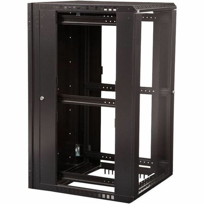 Unirise Linier Swing-Out Wall Mount Cabinet - Glass Door